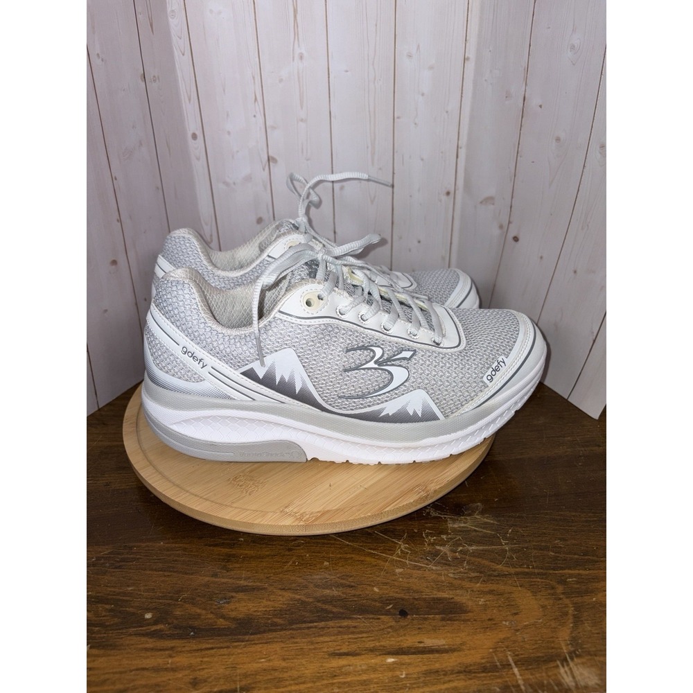 Gravity Defyer G-Defy Mighty Walk Women's US 10 White Orthopedic Walking Shoe
